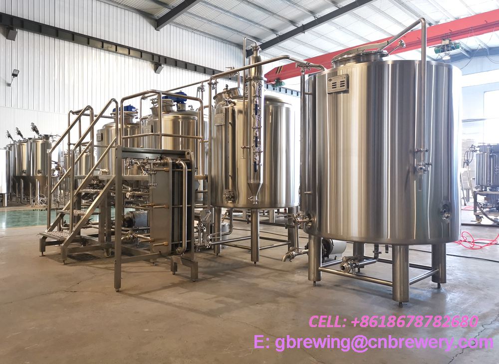 500L Beer brewing equipment delivery to Zimbabwe, Africa
